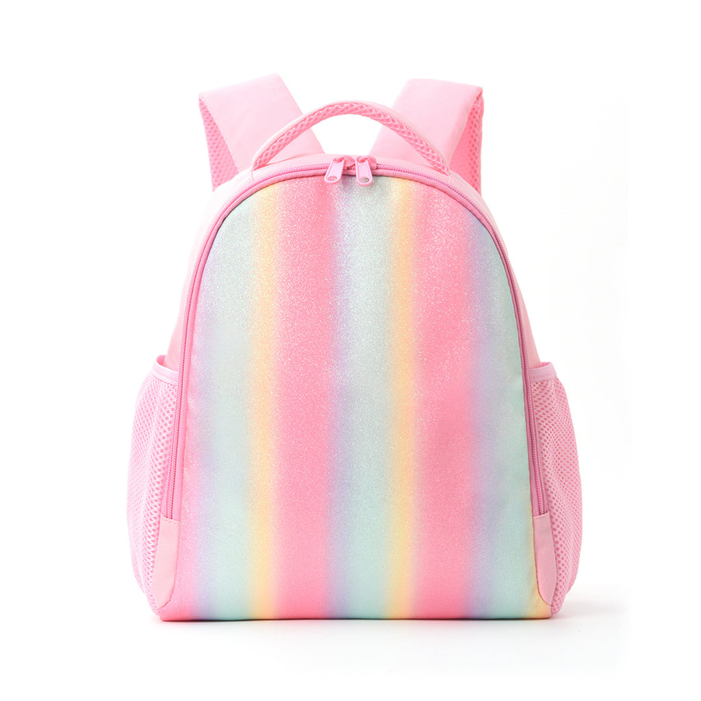 Backpack rainbow pink school back