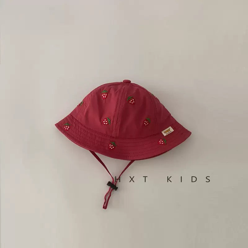 Strawberry dress birthday set