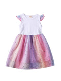 Short-sleeved princess dress