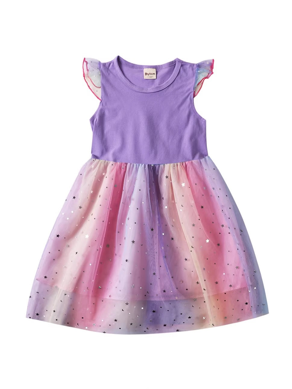 Short-sleeved princess dress