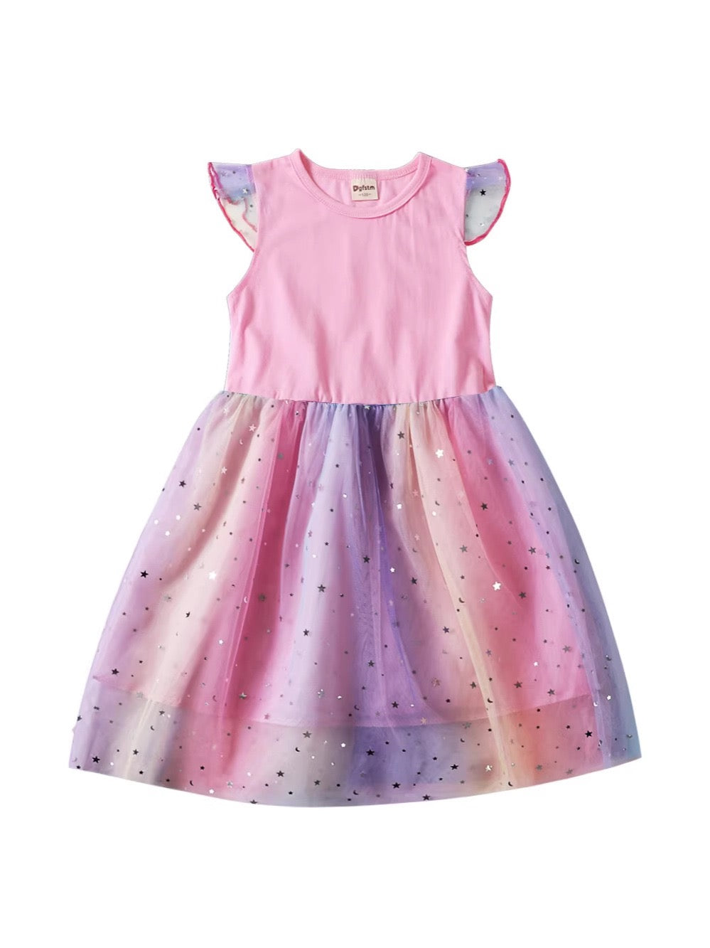 Short-sleeved princess dress