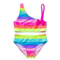 Cute swimsuit rainbow colour